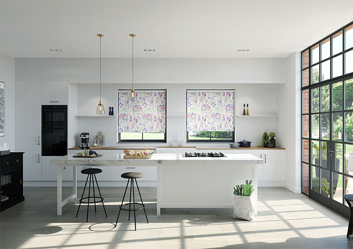 Foxglove Field, Summer Day - Twist&Fit Roller Blind - Image 8